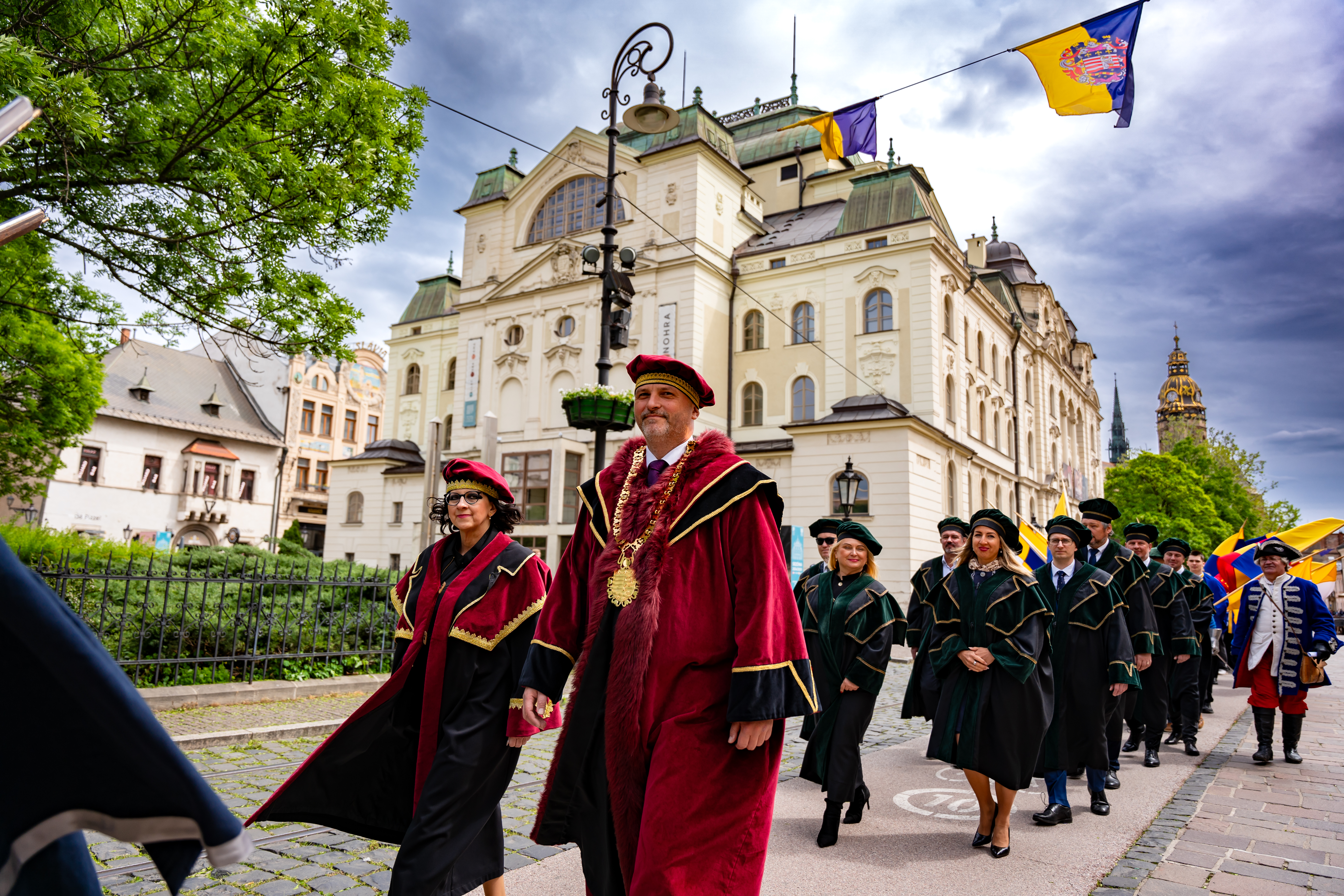 Slavnostny sprievod rytierov Hlavnou ulicou-36
